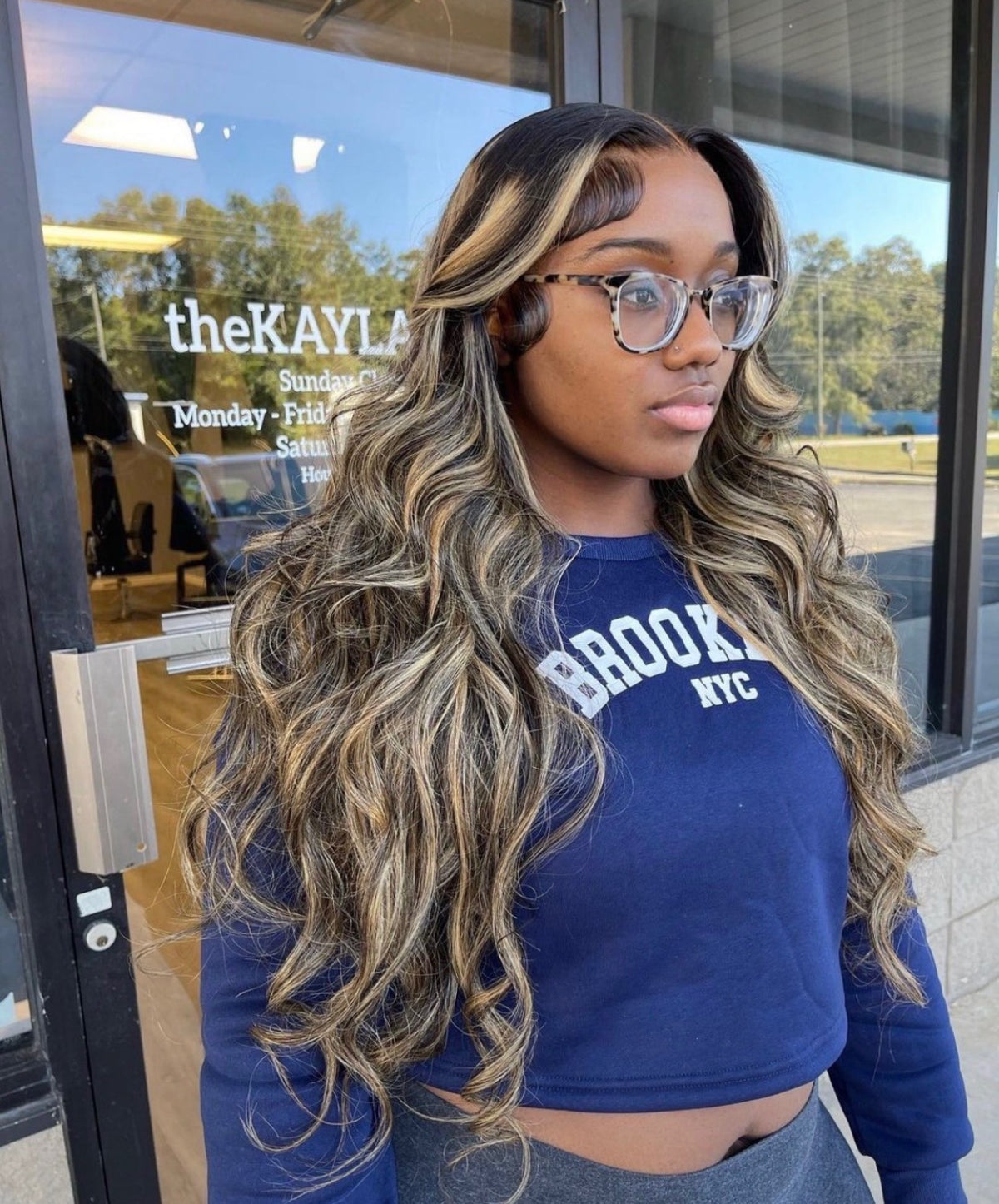 Highlighted Wig